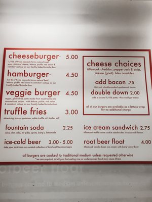 Menu photo 2 Little Big Burger Portland, OR Menu photo 2 Little Big Burger Portland, OR