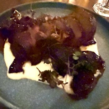 Le Coq - Char siu pork collar. Bad picture but delicious - French Near Me - La Jolla, California