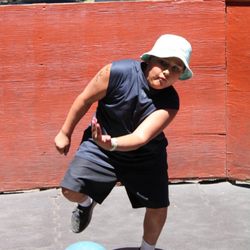 Camp Loma Mar Branch YMCA - Having fun playing kickball.