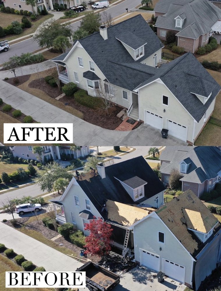 Slide of Myrtle Beach Roofing