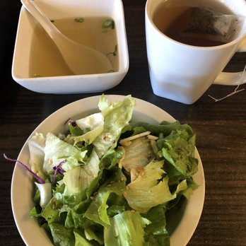 Saigon Kitchen - Side salad, broth, and cup of hot Jasmine tea - Vietnamese Near Me - Surprise, Arizona Saigon Kitchen - Side salad, broth, and cup of hot Jasmine tea - Vietnamese Near Me - Surprise, Arizona