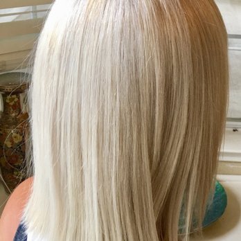 Design Team Hair Studio - Cut and colo.. full highlights and bonding treatment. Naturally dark brown/black. - Hair Salons Near Me - Spring, Texas Design Team Hair Studio - Cut and colo.. full highlights and bonding treatment. Naturally dark brown/black. - Hair Salons Near Me - Spring, Texas