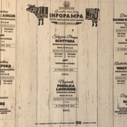 La Pampa - Various types of beef available