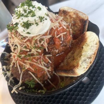 The York - Cast iron meatballs - New American Near Me - Syracuse, New York
