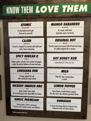 Menu photo 1 Wingstop Miami, FL