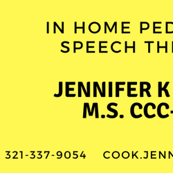 Jennifer K Cook, MS Ccc-SLP - Mom of 2 boys. One of our sons had developmental speech delay/disorder and OT services as well. I can sympathize with you.