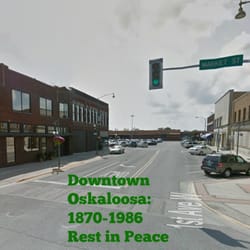 Penn Central Mall - Oskaloosa's bloated and failed attempt for self-esteem is seen in the background.