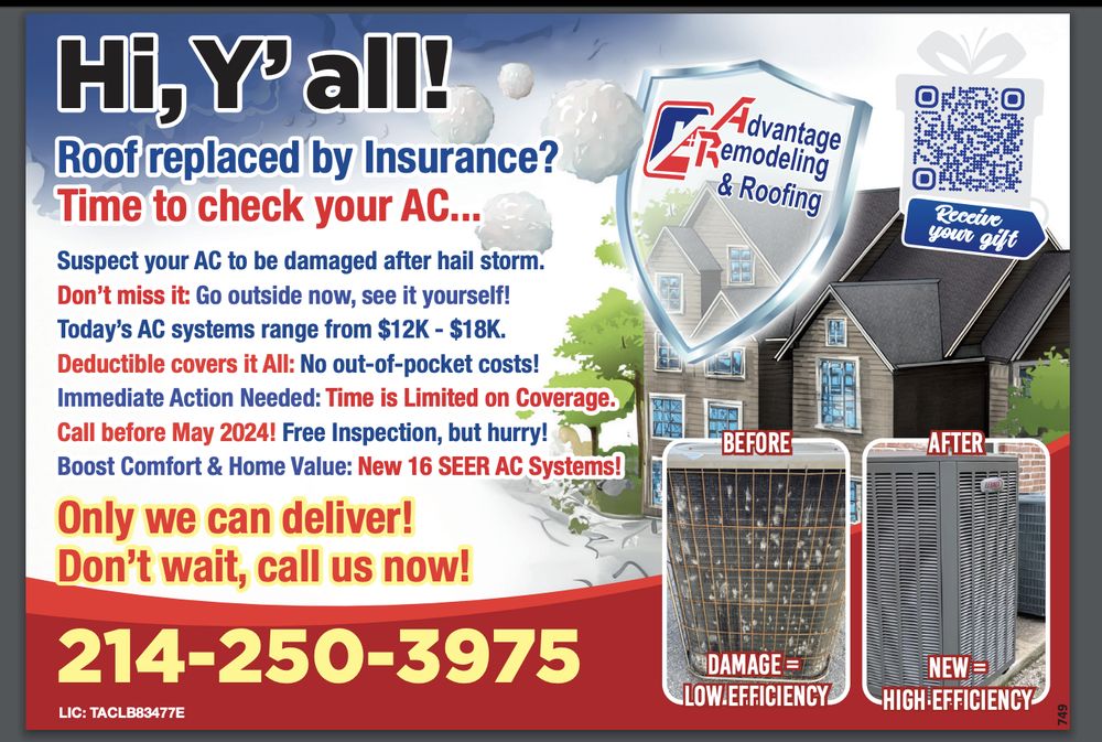 Slide of Advantage Remodeling and Roofing