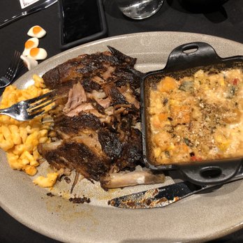 Barnwood - Rack of ribs with mac n cheese and veggie gratin.  Meat was high quality and flavorful. - American Near Me - Scottsdale, Arizona