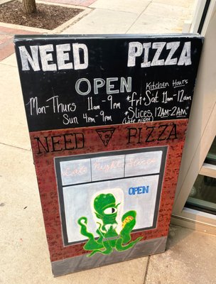Need Pizza by null