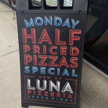 Luna Pizzeria - deal - Pizza Near Me - Houston, Texas Luna Pizzeria - deal - Pizza Near Me - Houston, Texas