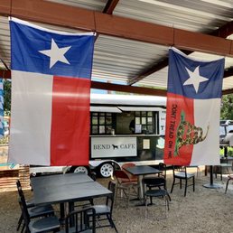 Bend Cafe- closest restaurant to Colorado Bend State Park