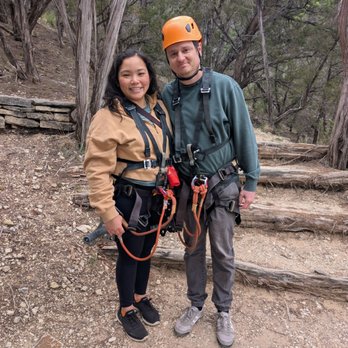Lake Travis Zipline Adventures - Fun Sat AM ziplining! - Amusement Parks Near Me - Leander, Texas
