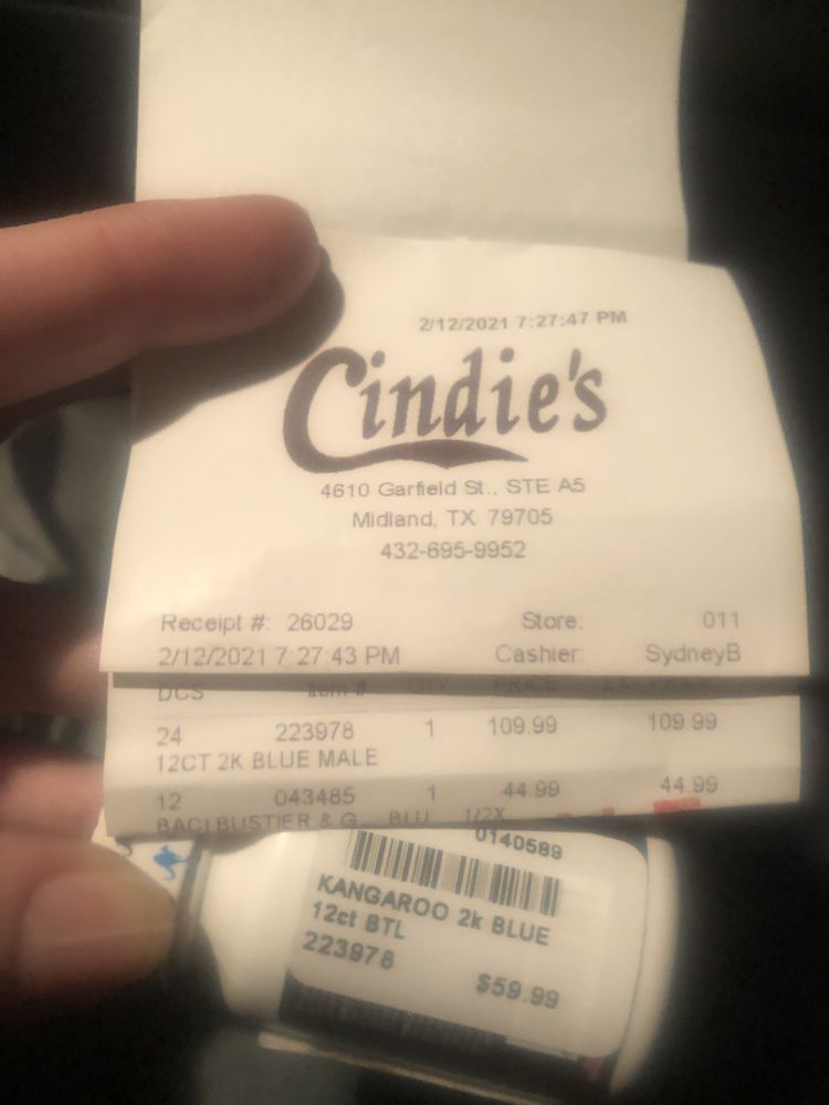 CINDIE’S Updated October 2024 4610 N Garfield St, Midland, Texas