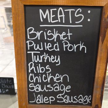Nickel BBQ - Available meats - Barbeque Near Me - Floresville, Texas