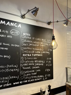 Menu photo 4 Franco Manca London, XGL
