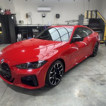 Automotive Aesthetic - 2025 BMW Individual Rosso Corsa M440i xDrive. - Auto Detailing Near Me - Troy, Virginia Automotive Aesthetic - 2025 BMW Individual Rosso Corsa M440i xDrive. - Auto Detailing Near Me - Troy, Virginia