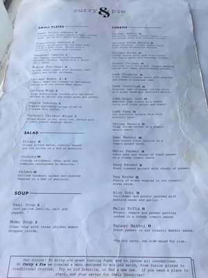 Menu photo 5 Curry & Pie Washington, DC, DC