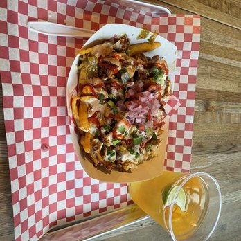 505 Central Food Hall - Kukri chicken and fries combo (#3) - Food Court Near Me - Albuquerque, New Mexico
