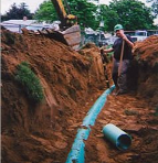 Slide of A Right Plumbing Sewer & Watermain