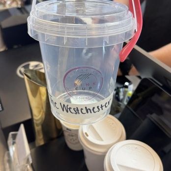 Little Pink Cup - The Westchester Bucket! So cute - Breakfast & Brunch Near Me - Mount Kisco, New York