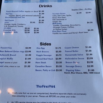 Downtown Diner - Drinks and side dish menu - Diners Near Me - Lake Placid, New York Downtown Diner - Drinks and side dish menu - Diners Near Me - Lake Placid, New York