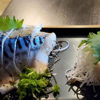 Etcetera Sushi & Thai Bites - Mackerel left and baby yellowtail belly right, Amazing - Sushi Bars Near Me - Corona, California Etcetera Sushi & Thai Bites - Mackerel left and baby yellowtail belly right, Amazing - Sushi Bars Near Me - Corona, California