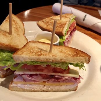 The Honor Bar - Rotisserie Chicken Club... a preserve is used making this a club sandwich perfect for anyone - American Near Me - Dallas, Texas The Honor Bar - Rotisserie Chicken Club... a preserve is used making this a club sandwich perfect for anyone - American Near Me - Dallas, Texas