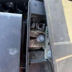 Walmart Auto Care Centers - They just threw the screws in there cuz prolly didnt no where it go!