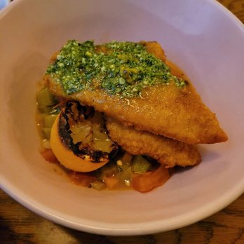 Lenoir - Cornmeal crusted catfish - Southern Near Me - Charleston, South Carolina Lenoir - Cornmeal crusted catfish - Southern Near Me - Charleston, South Carolina