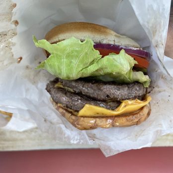 Jenny's Giant Burger - Double cheeseburger with everything - Burgers Near Me - Fort Bragg, California