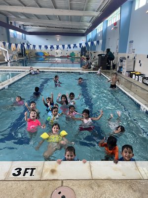 Private Swim Parties - Make your party an unforgettable Splash!
Looking for a fun and unique way to celebrate a birthday, graduation, or end of the school year? Look no further; we have a great way to make any special day unforgettable! Guardian Swim School opens our facility to both the public and members as a venue for events and birthdays. We would love to be of service to anyone looking to have a great time!

Give us a call at 972-506-7946 or send an email at front.desk@guardianswimschool.com for more details and available times.

Pricing:
● Price for non-members $300
● Price for members $200

*A deposit of $100 is required to save your party date. The remaining balance can be paid a week before the party date.

Party Times:
Saturday 4:00PM-6:00PM

Swim parties are scheduled for times when our facility is closed. If you have any questions about private parties, please speak with your Guardian Swim School front desk associate.