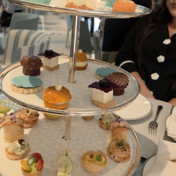 The Blue Box Cafe - Tea Tower - French Near Me - Costa Mesa, California The Blue Box Cafe - Tea Tower - French Near Me - Costa Mesa, California