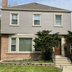 Matrix Exteriors - AFTER- the color was chosen by David and Amy which we are so happy with. Brings the house out