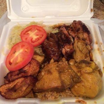 Caribbean Corner - Curry and jerk chicken combo - Caribbean Near Me - Fairfax, Virginia Caribbean Corner - Curry and jerk chicken combo - Caribbean Near Me - Fairfax, Virginia