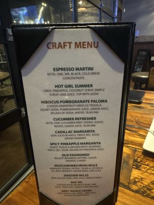 Menu photo 1 Bubba's Escondido, CA