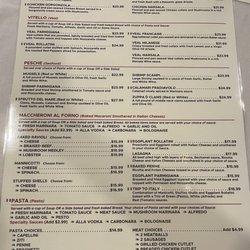 Sanford Pizza & Pasta - Menu side 2