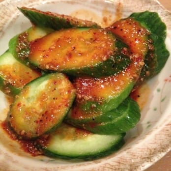 Tiger Den - Cucumber salad $3.50. Tangy and refreshing - Ramen Near Me - Houston, Texas Tiger Den - Cucumber salad $3.50. Tangy and refreshing - Ramen Near Me - Houston, Texas