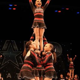 1st Place Competition with Allstar Cheer
