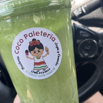 Coco Nutrition Paleteria Y Neveria - Jugo Verde - Shaved Ice Near Me - Vista, California Coco Nutrition Paleteria Y Neveria - Jugo Verde - Shaved Ice Near Me - Vista, California