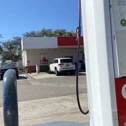 Circle K - Part of pump & outside of building
