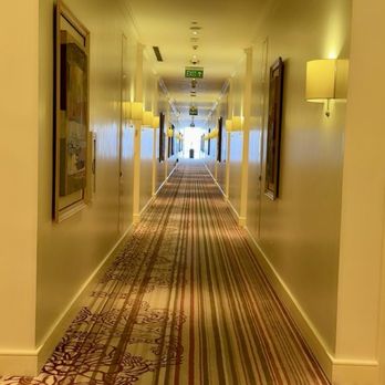 Raffles Makati - Hallway to our standard room - Hotels Near Me - Makati, NCR