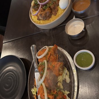 Sangamam - Tandoori chicken and lamb biryani - Indian Near Me - Seattle, Washington