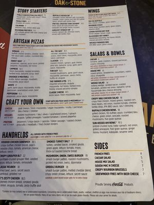 Menu photo 1 Oak and Stone Naples, FL Menu photo 1 Oak and Stone Naples, FL