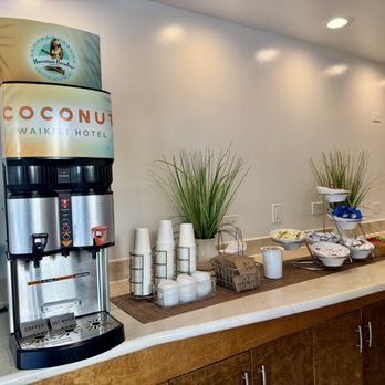 The Coconut Waikiki Hotel - Coffee and tea station - Hotels Near Me - Honolulu, Hawaii The Coconut Waikiki Hotel - Coffee and tea station - Hotels Near Me - Honolulu, Hawaii