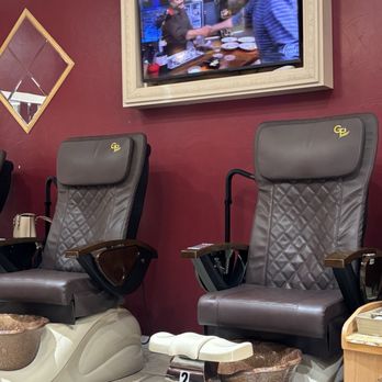Nail Court - Pedicure area - Nail Salons Near Me - Lewisville, Texas