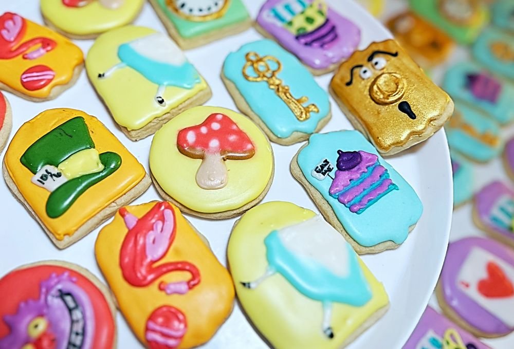 The Rainbow Narwhal Cookie Company Logo