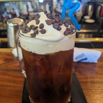 The Bowery Bar - Boozy Iced Coffee - New American Near Me - Boston, Massachusetts