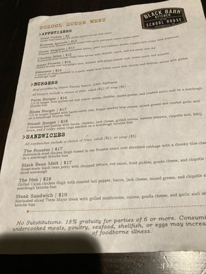 Menu photo 4 Black Barn Kitchen Jacksonville, OR Menu photo 4 Black Barn Kitchen Jacksonville, OR