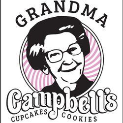Grandma Campbell's Cupcakes Stand - Grandma Campbell's Cupcakes logo